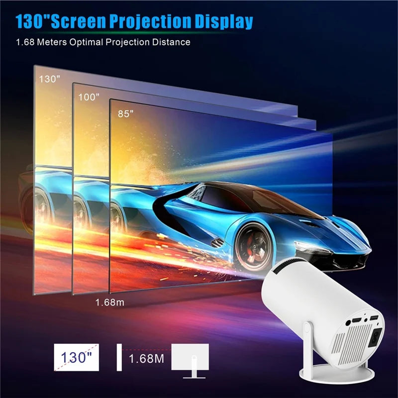 HY300 Pro Android Projector 720P