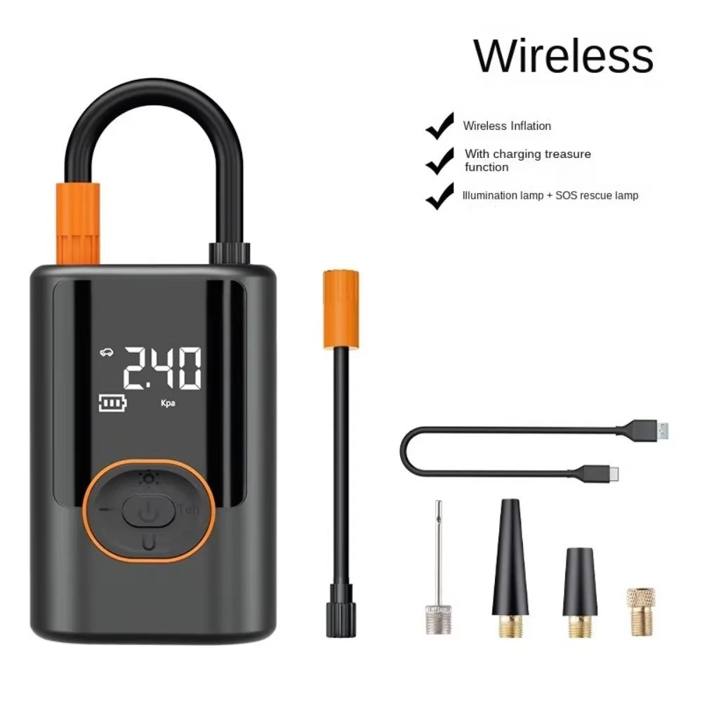 Portable Wireless Tire Inflator Pump