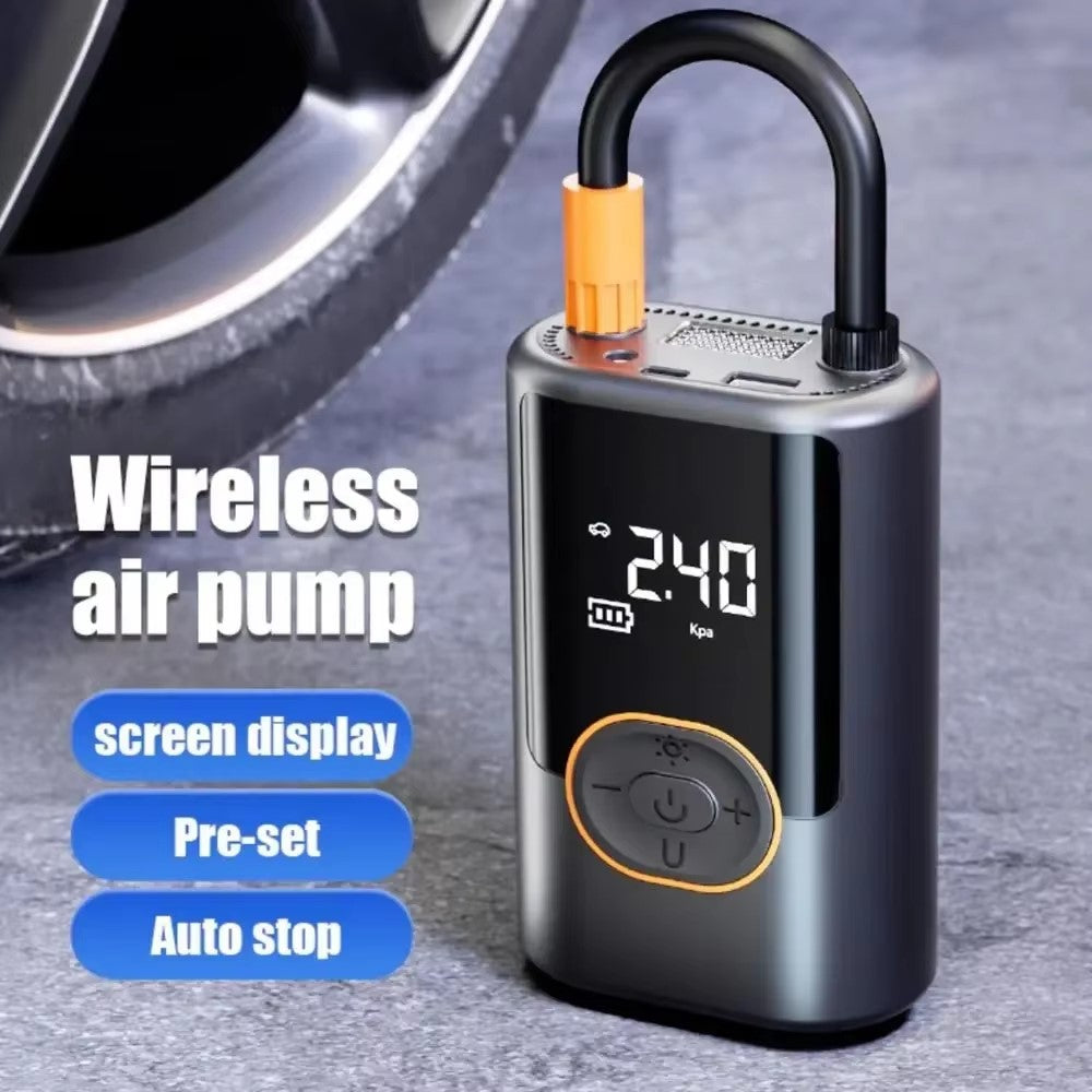 Portable Wireless Tire Inflator Pump