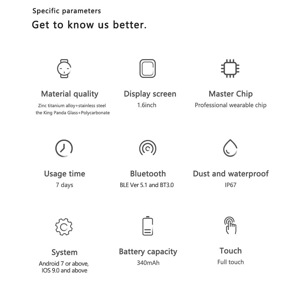 Outdoor Bluetooth Smart Fitness Watch