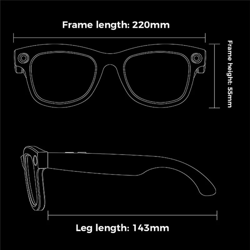Smart Bluetooth Audio Glasses