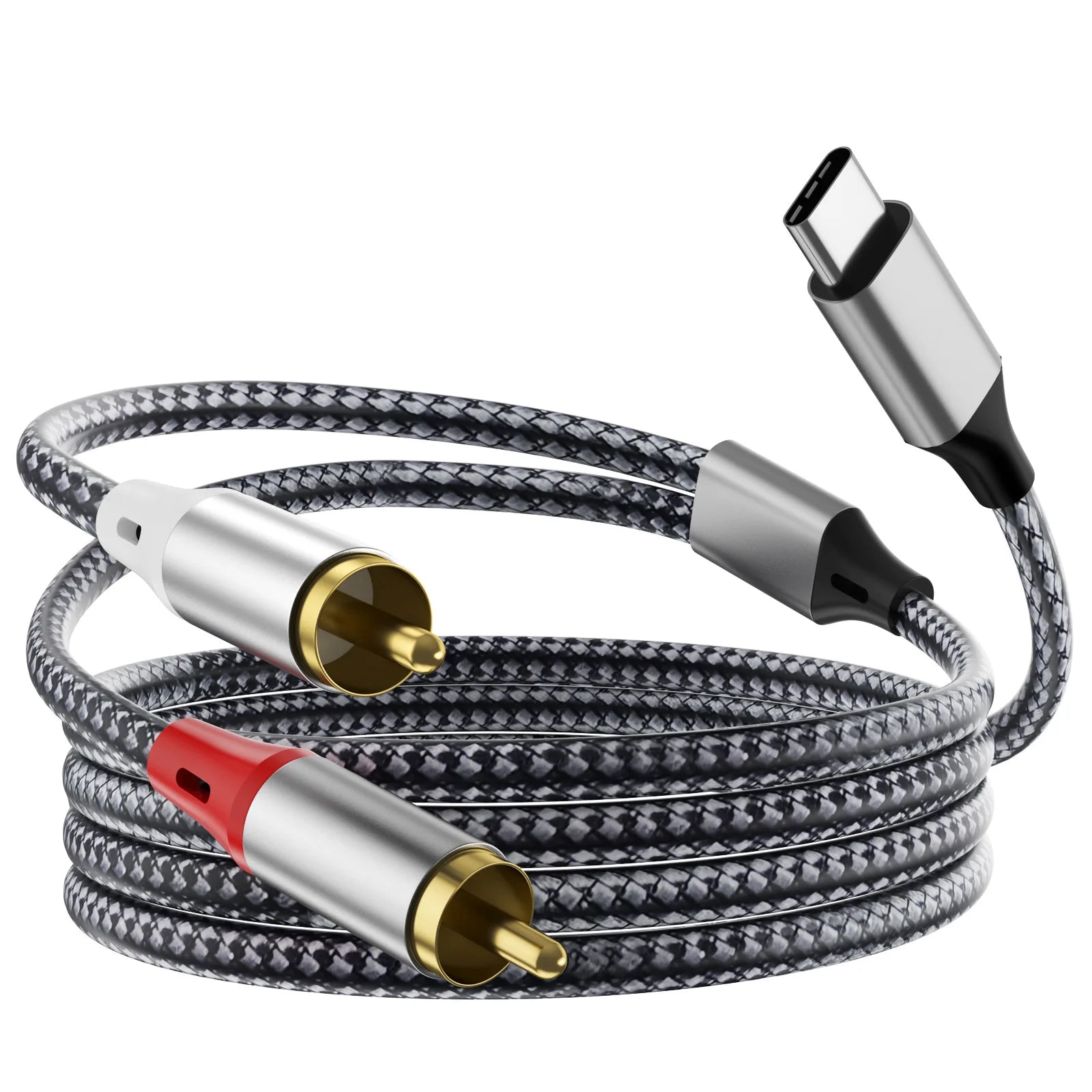 Type-C to 2RCA Audio Cable