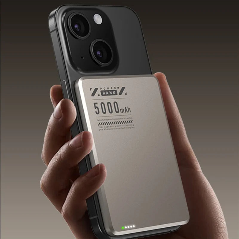 X6 Magnetic Wireless Power Bank